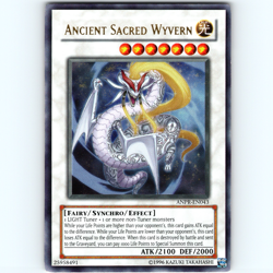 Yugioh Ancient Sacred Wyvern ANPR-EN043 Unlimited Ultra Rare Holo - LP-NM 💎 - Image 1