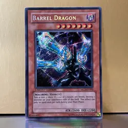 YuGiOh • Barrel Dragon • MC1-EN002 • Prismatic Secret Rare Limited Edition • LP - Image 1