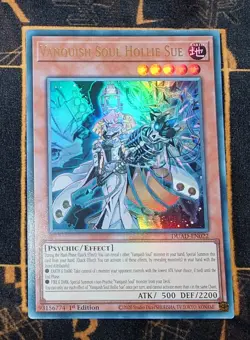 YUGIOH Vanquish Soul Hollie Sue (DUAD-EN022) Ultra Rare 1st Edition Near Mint - Image 1