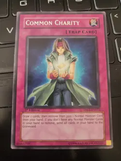 Yugioh Common Charity TAEV-EN072 Rare LP 1st edition - Image 1