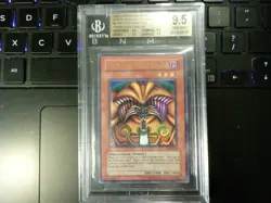 YUGIOH EXODIA THE FORBIDDEN ONE LOB-124 GRADED 9.5 GEM MINT LOB FULL 5-PC UR SET - Image 3