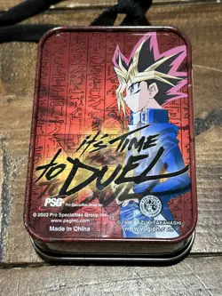YU-GI-OH! 2003 Tin Case It's Time To Duel Trading Card Box Yugioh Lanyard Only - Image 3