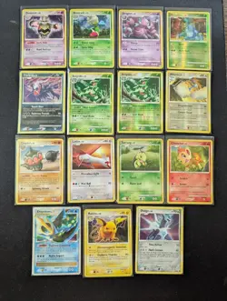 Diamond and Pearl Base, Great Encounters and Promo Rares lot (15 cards) - Image 1