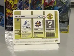Pokemon Battle Card- E Reader - Ruby Gameboy Advance - 2003 Beauty Fay - Ruby - Image 1