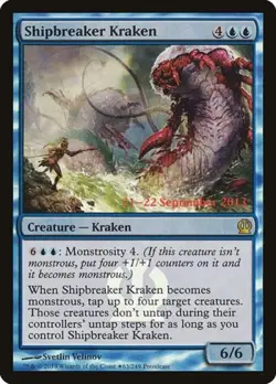 Shipbreaker Kraken -Foil Light Play MTG Promos: Prerelease Cards - Image 1