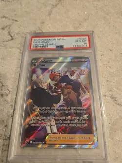 Pokemon TCG Raihan GG65/GG70 2023 Crown Zenith Ultra Rare Card - PSA 10 GEM MINT - Image 1