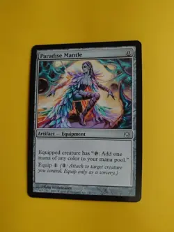 Paradise MAntle. Artifact equipment Fifth Dawn. VG Magic the Gathering Card. - Image 1
