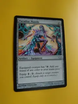 Paradise MAntle. Artifact equipment Fifth Dawn. VG Magic the Gathering Card. - Image 3
