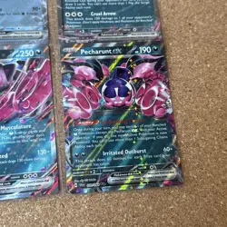 Pokemon TCG Cards - Shrouded Fable - EX Bundle - Okidogi, Kingdra, Pecharunt - Image 3