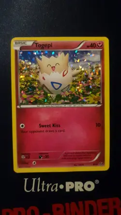 Pokemon TCG TOGEPI HOLO 9/12 McDonald's EU Promo Set 2016 MCD16 ENGLISH Card - Image 1