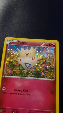 Pokemon TCG TOGEPI HOLO 9/12 McDonald's EU Promo Set 2016 MCD16 ENGLISH Card - Image 2