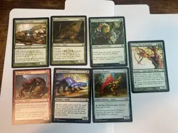 MTG Lot 7 Cards Snake Lizard Crocodile Tribal WOTC EDH Commander Budget Deck - Image 1