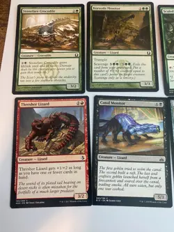 MTG Lot 7 Cards Snake Lizard Crocodile Tribal WOTC EDH Commander Budget Deck - Image 2