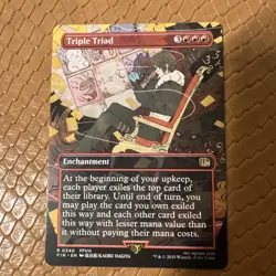 MTG - Final Fantasy - Triple Triad Rare Showcase - 340 - NM-Mint! - Image 1