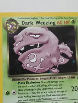 Pokemon TCG Dark Weezing 14/82 Holo and Team Rocket Koffing 58/82 Lot Of 2 Cards - Image 5