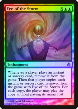 Eye of the Storm FOIL Ravnica: City of Guilds HEAVILY PLD Rare CARD ABUGames - Image 1