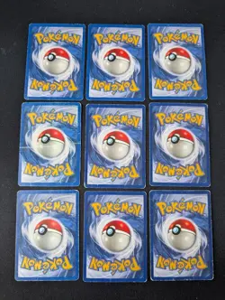 Pokemon Base Set Unlimited Energy lot HP 75 cards - Image 3