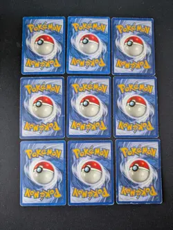 Pokemon Base Set Unlimited Energy lot HP 75 cards - Image 5