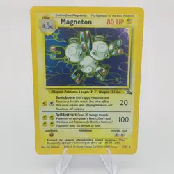 Magneton Holo 11/62 Fossil ~ Pokemon Card LP - Image 1