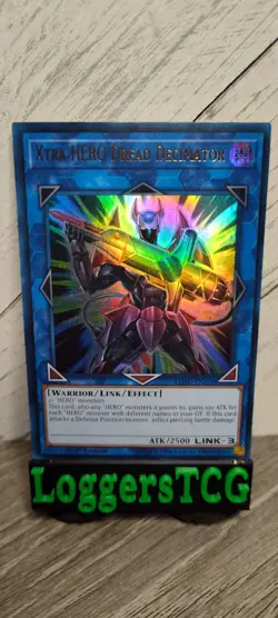 Yu-Gi-Oh! Xtra HERO Dread Decimator / LEHD ENA00 1st Edition LP - Image 1