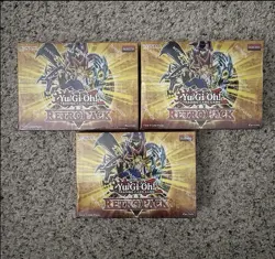 Yu-Gi-Oh! Retro Pack 2024 Mini Booster Box - Factory Sealed x3 - Image 1