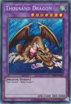 Thousand Dragon - MRD-EN143 - Secret Rare Unlimited Near Mint Yugioh - Image 1