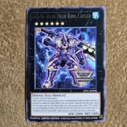 Yu-Gi-Oh! YCS PRIZE CARD RARE D/D/D Wave High King Caesar 25YC-ENP06 NM 2025 - Image 1