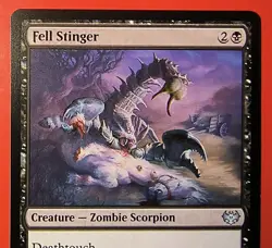 MTG: MAGIC- FELL STINGER - 112/ 277- VOW - UNCOMMON-NM- REGULAR - Image 2