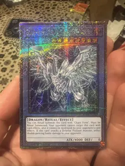 Yu-Gi-Oh! Blue-Eyes Chaos Max Dragon RA04-EN051 Quarter Century Secret Rare - Image 1