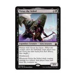 WOTC MtG Battlebond Virtus the Veiled (R) NM - Image 1