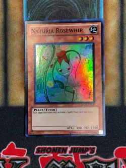 Yugioh Naturia Rosewhip HA02-EN041 Super Rare NM - Image 1