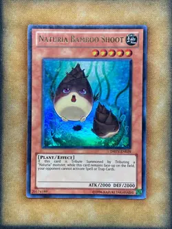 Yugioh Naturia Bamboo Shoot DREV-EN029 Ultra Rare NM - Image 1