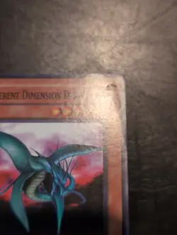 Yu-Gi-Oh! SUPER RARE HOLO CARD DIFFERENT DIMENSION DRAGON DCR-015 1ST MP - Image 3