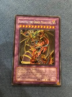 YUGIOH ARMITYLE THE CHAOS PHANTOM ANPR-EN091 1 ST EDITION SECRET LIGHT PLAYED - Image 2