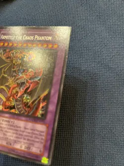 YUGIOH ARMITYLE THE CHAOS PHANTOM ANPR-EN091 1 ST EDITION SECRET LIGHT PLAYED - Image 3