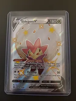 POKEMON TCG CARD Eldegoss V Full Art SWSH084 Sword Shield Promo Ultra Rare NM/M - Image 1