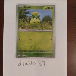 Smoliv - 021/182 - Reverse Holo - Destined Rivals - NM/M - Pokemon Card - Image 1