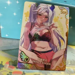 ❤Prinz Eugen - Goddess Story Anime Waifu Card - MAIDEN PARTY 5 SSR-001 Doujin - Image 2