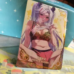 ❤Prinz Eugen - Goddess Story Anime Waifu Card - MAIDEN PARTY 5 SSR-001 Doujin - Image 3