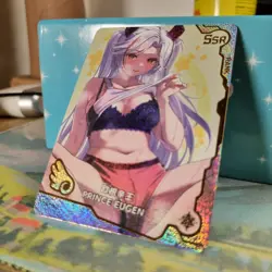 ❤Prinz Eugen - Goddess Story Anime Waifu Card - MAIDEN PARTY 5 SSR-001 Doujin - Image 4