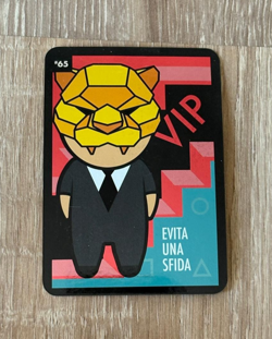 SQUID GAME CARD N.65 VIP EVITA UNA SFIDA FOIL Trading Card Game RARA INTROVABILE - Image 1