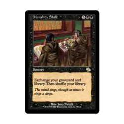 WOTC MtG Judgment Morality Shift (R) EX - Image 1