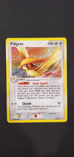 Pidgeot 10/112 Holo EX Fire Red & Leaf Green Pokemon Card 2004 TCG - NM - Image 1