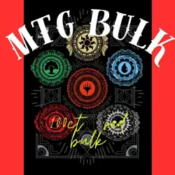 100 Card Red Magic: The Gathering Bulk Lot - Commons & Uncommons - 5 Rares - MTG - Image 1