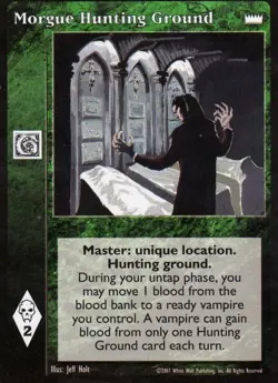Morgue Hunting Ground [LotN set] - VTES card - Image 1