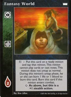 Fantasy World [LotN set] - VTES card - Image 1