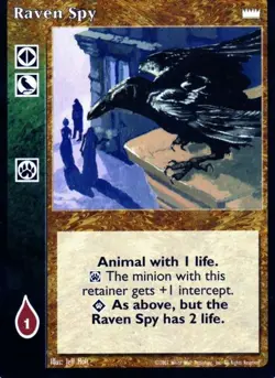 Raven Spy [LotN set] - VTES card - Image 1