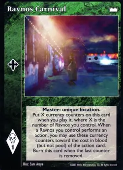 Ravnos Carnival [LotN set] - VTES card - Image 1