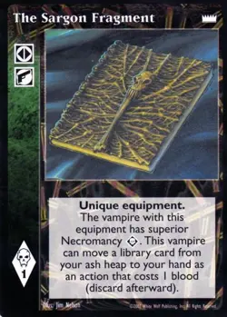The Sargon Fragment [LotN set] - VTES card - Image 1