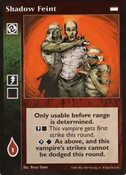 Shadow Feint [LotN set] - VTES card - Image 1